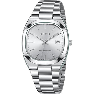 8532C | Quartz Men Watch | Stainless Steel  Band