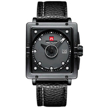 Laden Sie das Bild in den Galerie-Viewer, 0007M | Quarz-Herrenuhr | Lederarmband