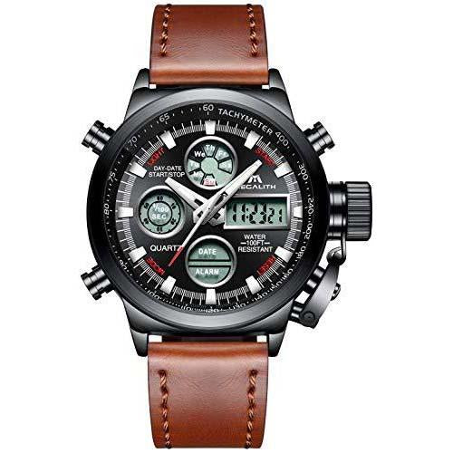 0031M | Quarz-Herrenuhr | Lederarmband