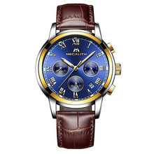 Laden Sie das Bild in den Galerie-Viewer, 0060M | Quarz-Herrenuhr | Lederarmband
