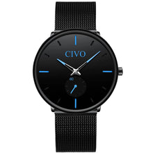 Laden Sie das Bild in den Galerie-Viewer, 0124C | Quarzuhr für Herren | Mesh-Armband