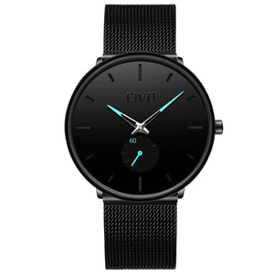 0124C | Quartz Men Watch | Mesh Band