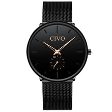 Laden Sie das Bild in den Galerie-Viewer, 0124C | Quarzuhr für Herren | Mesh-Armband