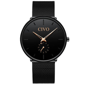 0124C | Quartz Men Watch | Mesh Band