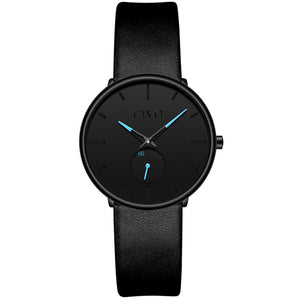 0124C | Quartz Men Watch | Leather Band