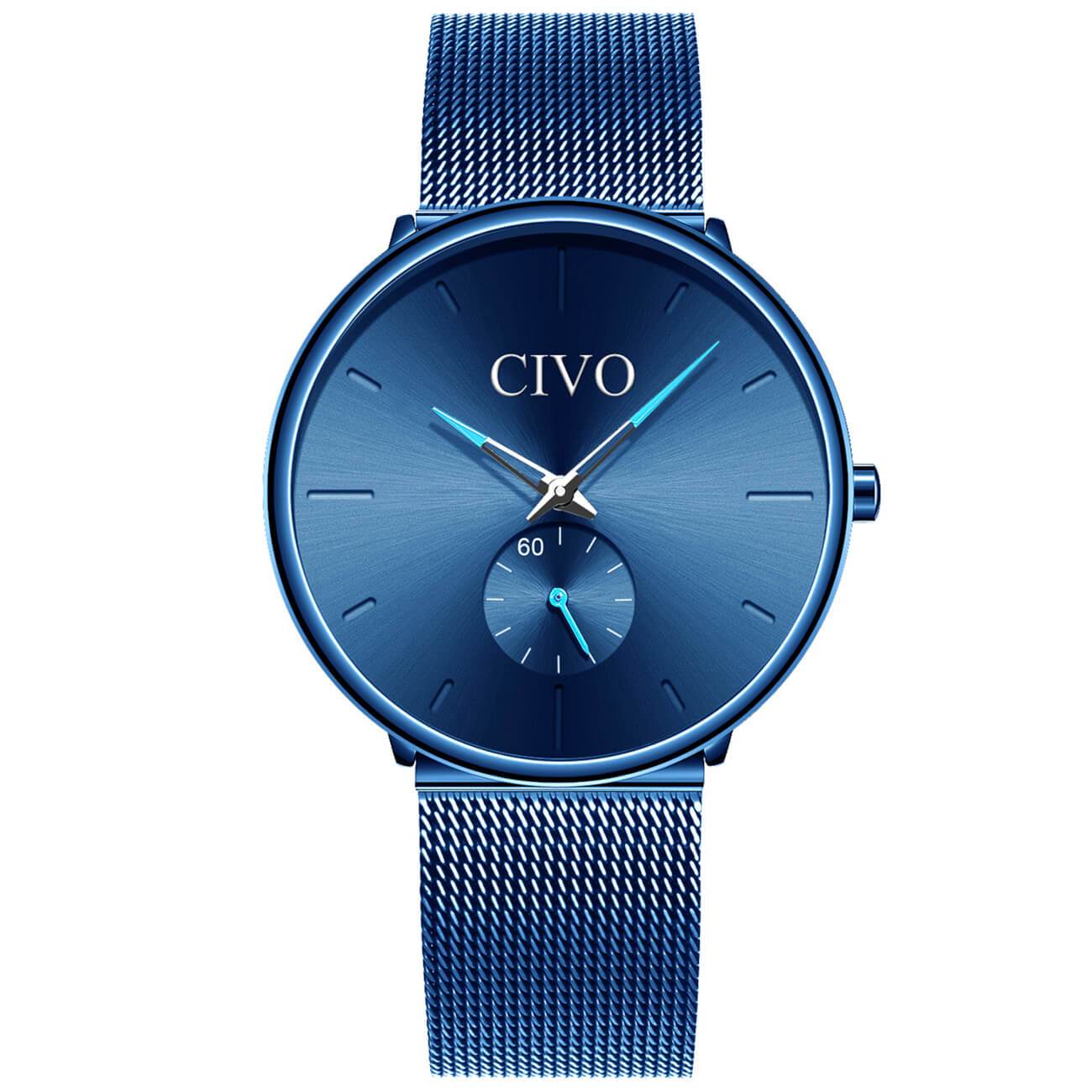 0124C | Quartz Men Watch | Mesh Band