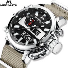 Laden Sie das Bild in den Galerie-Viewer, 8229M | Quartz Men Watch | Nylon Band-megalith watch