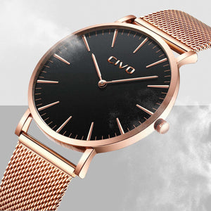 0054C | Quartz Men Watch | Mesh Band