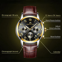 Load image into Gallery viewer, 0060M | Quartz Men Watch | Leather Band