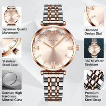 Load image into Gallery viewer, 8095C | Quartz Women Watch | Stainless steel Band