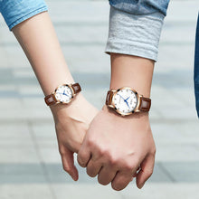 Laden Sie das Bild in den Galerie-Viewer, 2047C | Quarz-Herrenuhr | Lederarmband