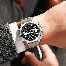 Laden Sie das Bild in den Galerie-Viewer, 8229M | Quartz Men Watch | Nylon Band-megalith watch