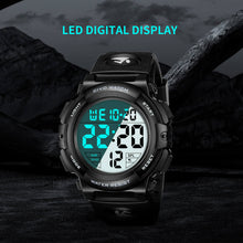 Load image into Gallery viewer, 1258C | Quartz Digital Men Watch | Rubber Band-megalith watch