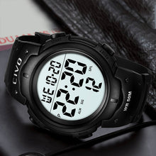 Laden Sie das Bild in den Galerie-Viewer, 1068C | Quartz Digital Men Watch | Rubber Band-megalith watch