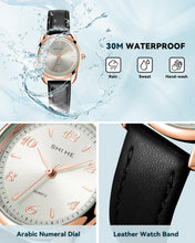 Load image into Gallery viewer, P2278 | Quartz Women Watch | Leather Band-megalith watch