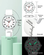 Laden Sie das Bild in den Galerie-Viewer, Quartz Women Watch | Rubber Band | CIVO 8144C-megalith watch