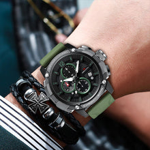 Load image into Gallery viewer, 8231M | Quartz Men Watch | Rubber Band-megalith watch