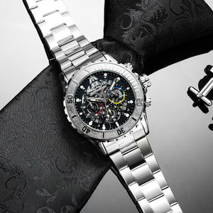 Chronograph Watch | Stainless Steel Band | 8288M-megalith watch