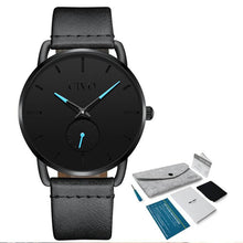 Laden Sie das Bild in den Galerie-Viewer, 8085C | Quarz-Herrenuhr | Lederarmband