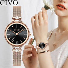 Laden Sie das Bild in den Galerie-Viewer, 8121C | Quartz Women Watch | Mesh Band-megalith watch