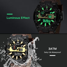 Laden Sie das Bild in den Galerie-Viewer, 8230M | Quartz Men Watch | Leather Band-megalith watch