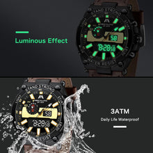 Load image into Gallery viewer, 8230M | Quartz Men Watch | Leather Band-megalith watch