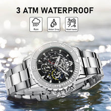 Laden Sie das Bild in den Galerie-Viewer, Chronograph Watch | Stainless Steel Band | 8288M-megalith watch