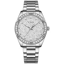 Load image into Gallery viewer, 8117C | Quartz Women Watch | Stainless steel Band-megalith watch