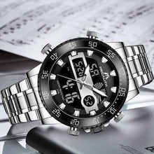 Laden Sie das Bild in den Galerie-Viewer, 8222M | Quartz Men Watch | Stainless Steel Band-megalith watch
