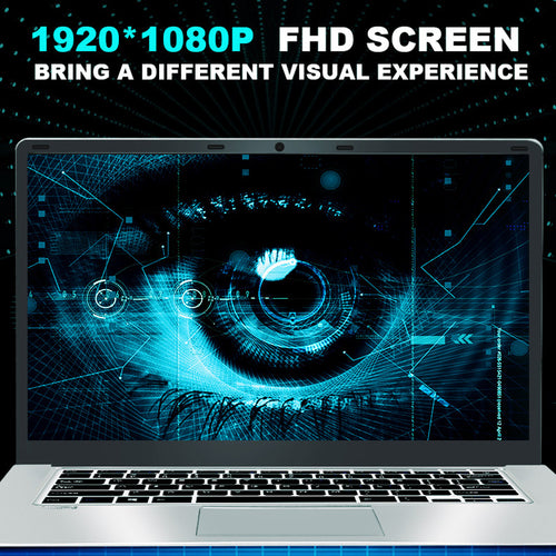 15.6 inch Laptop With 8G RAM 1TB 512G 256G 128G SSD Gaming Laptops  intel j3455 Quad Core Notebook Computer FHD Netbook