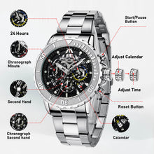 Laden Sie das Bild in den Galerie-Viewer, Chronograph Watch | Stainless Steel Band | 8288M-megalith watch