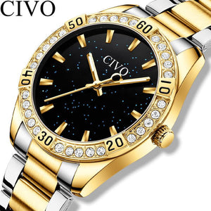 8118C | Quartz Women Watch | Stainless steel Band-megalith watch