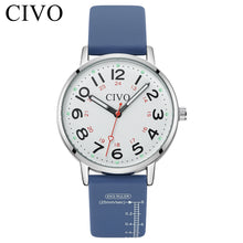 Load image into Gallery viewer, Quartz Women Watch | Rubber Band | CIVO 8144