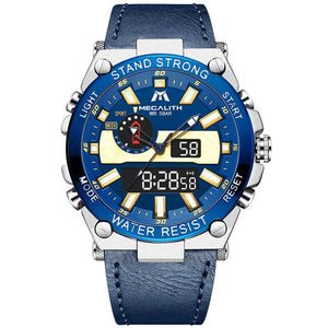 8230M | Quartz Men Watch | Leather Band-megalith watch