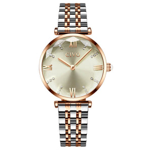 8095C | Quarzuhr für Damen | Edelstahlarmband
