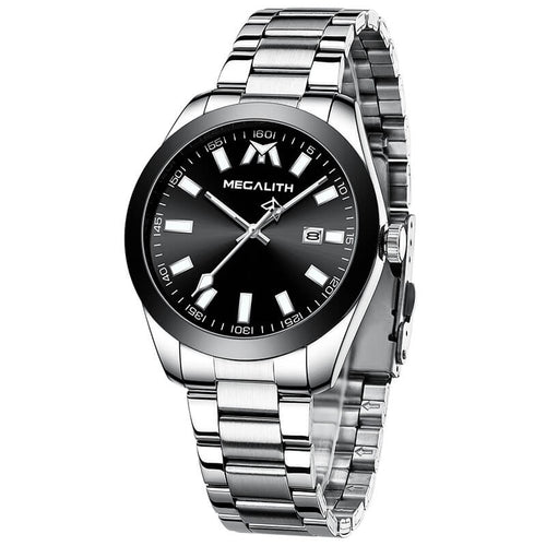 8603M | Quartz Men Watch | Stainless Steel Band-megalith watch