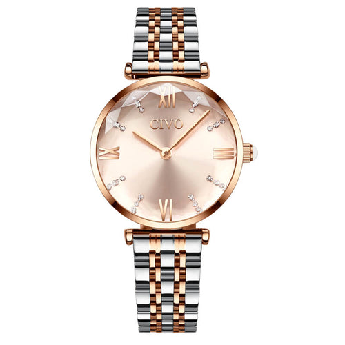 8095C | Quarzuhr für Damen | Edelstahlarmband