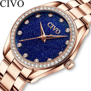 8119C | Quartz Women Watch | Stainless steel Band-megalith watch