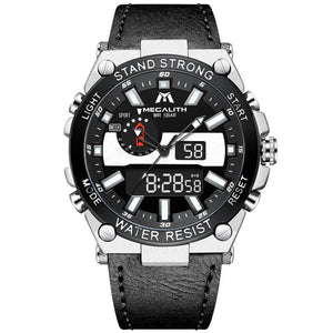 8230M | Quartz Men Watch | Leather Band-megalith watch