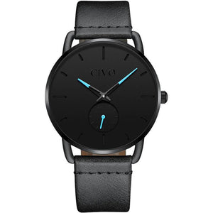8085C | Quarz-Herrenuhr | Lederarmband