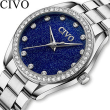 Load image into Gallery viewer, 8119C | Quartz Women Watch | Stainless steel Band-megalith watch
