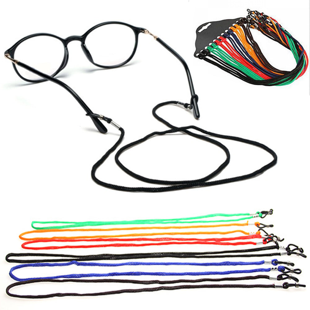 Parboo 1x Glasses Strap Neck Cord Adjustable Sunglasses Eyeglasses Rope Lanyard Holder Eyewears Cord Holder Neck Strap Rope