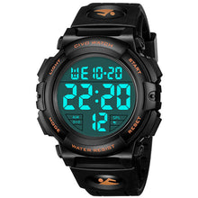 Load image into Gallery viewer, 1258C | Quartz Digital Men Watch | Rubber Band-megalith watch