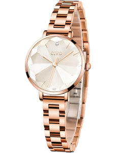 Quartz Women Watch | Stainless Steel Band | CIVO 8128C-megalith watch