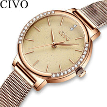 Laden Sie das Bild in den Galerie-Viewer, 8115C | Quartz Women Watch | Mesh Band-megalith watch