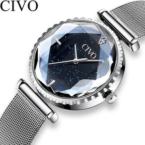 8116C | Quartz Women Watch | Mesh Band-megalith watch