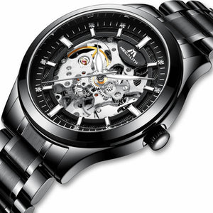 8045M | Mechanische Herrenuhr | Edelstahlarmband