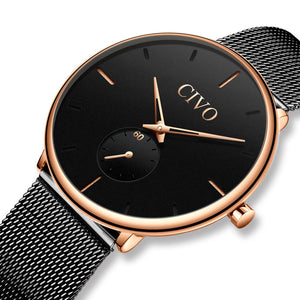 0124C | Quartz Men Watch | Mesh Band