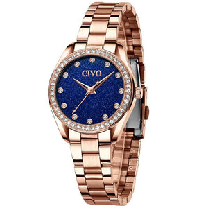 8119C | Quartz Women Watch | Stainless steel Band-megalith watch