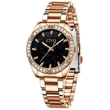 Laden Sie das Bild in den Galerie-Viewer, 8118C | Quartz Women Watch | Stainless steel Band-megalith watch